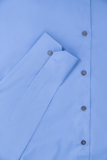 TAILORED FIT BLUE FORMAL SHIRT